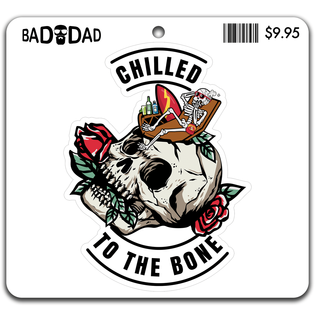 Chilled To The Bone Sticker