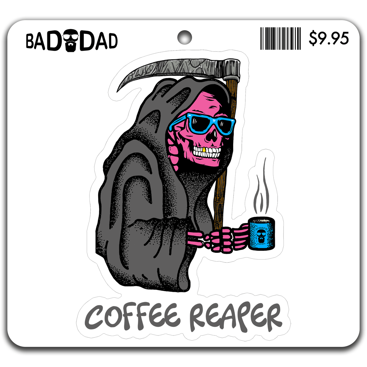 Coffee Reaper Sticker