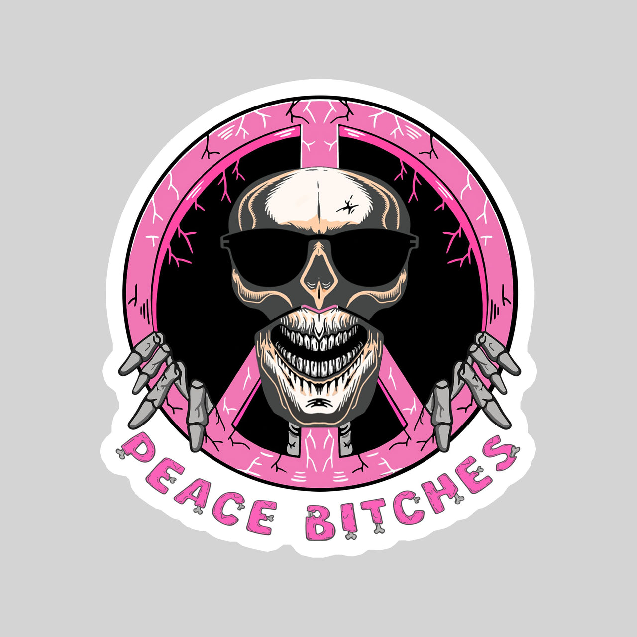 Peace Bitches Sticker
