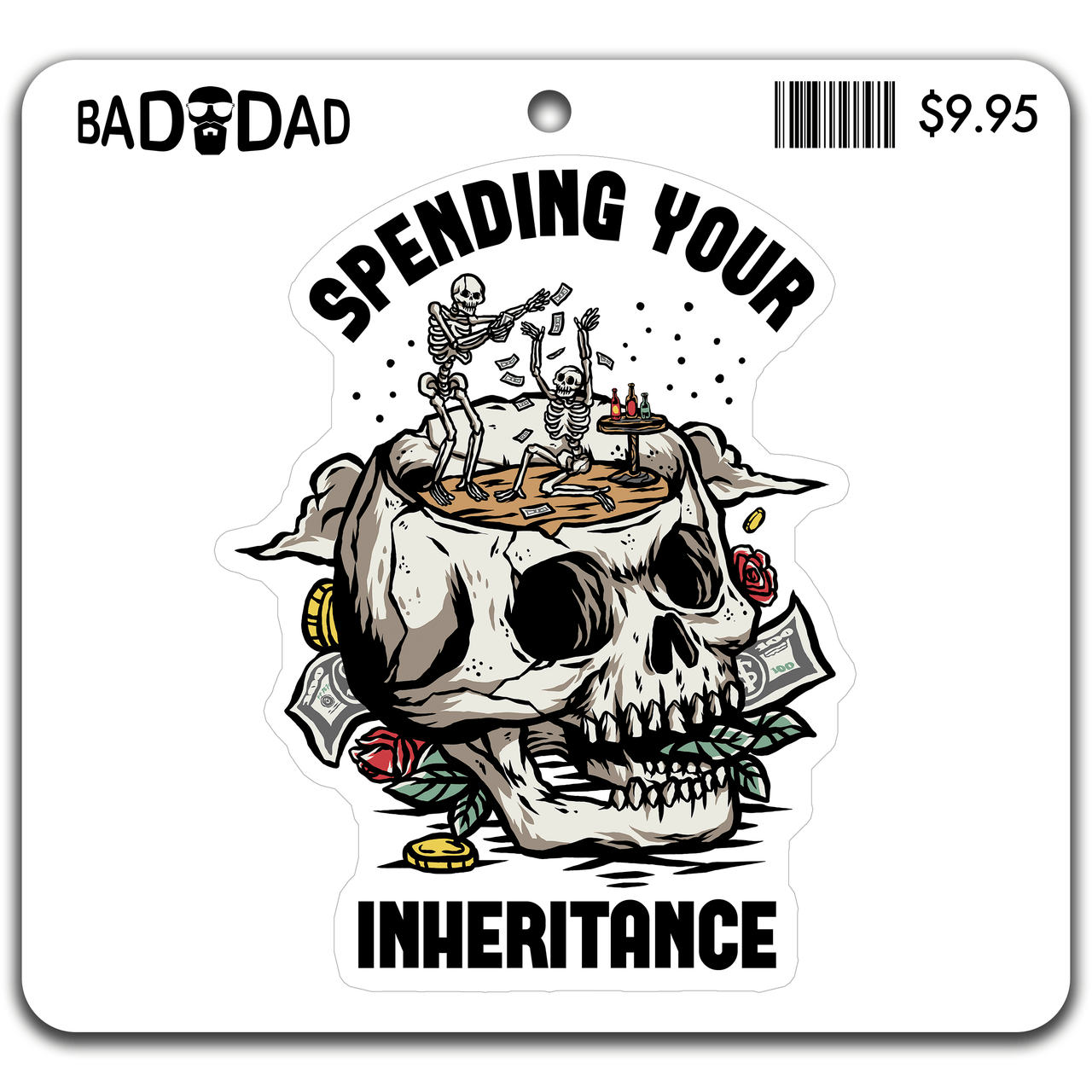 Spending Your Inheritance Sticker