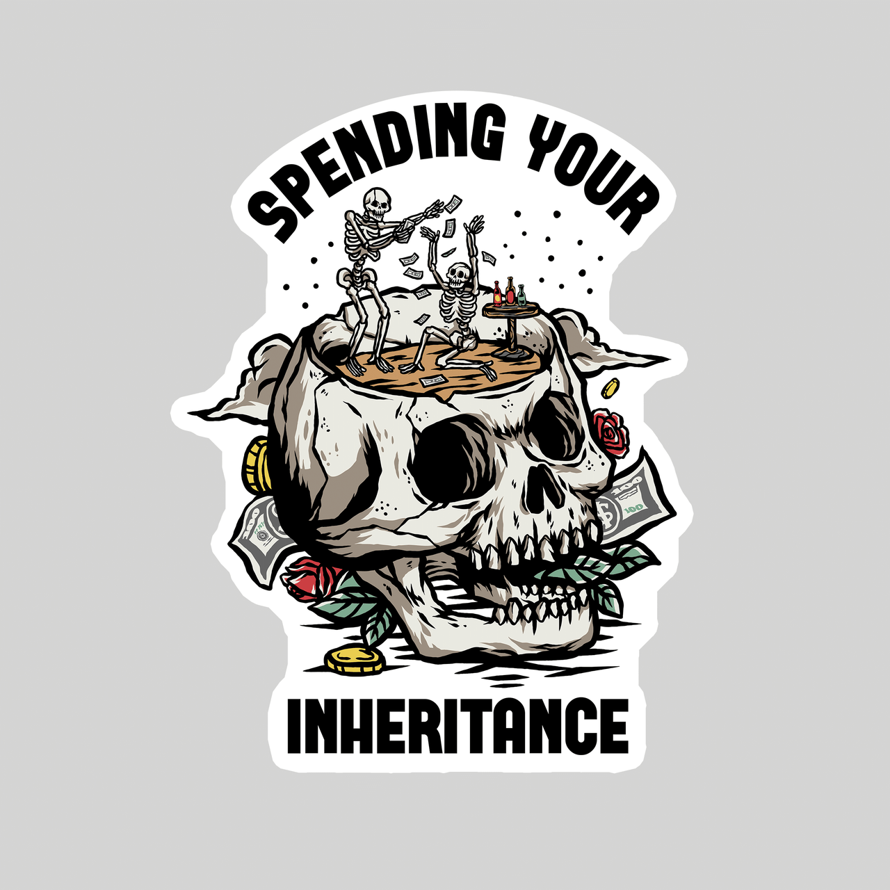Spending Your Inheritance Sticker