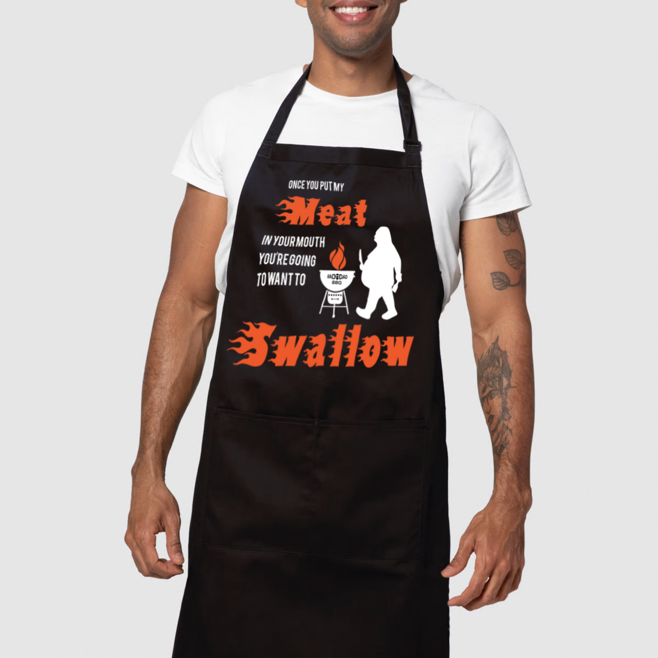 Once You Put My Meat In Your Mouth BBQ Apron