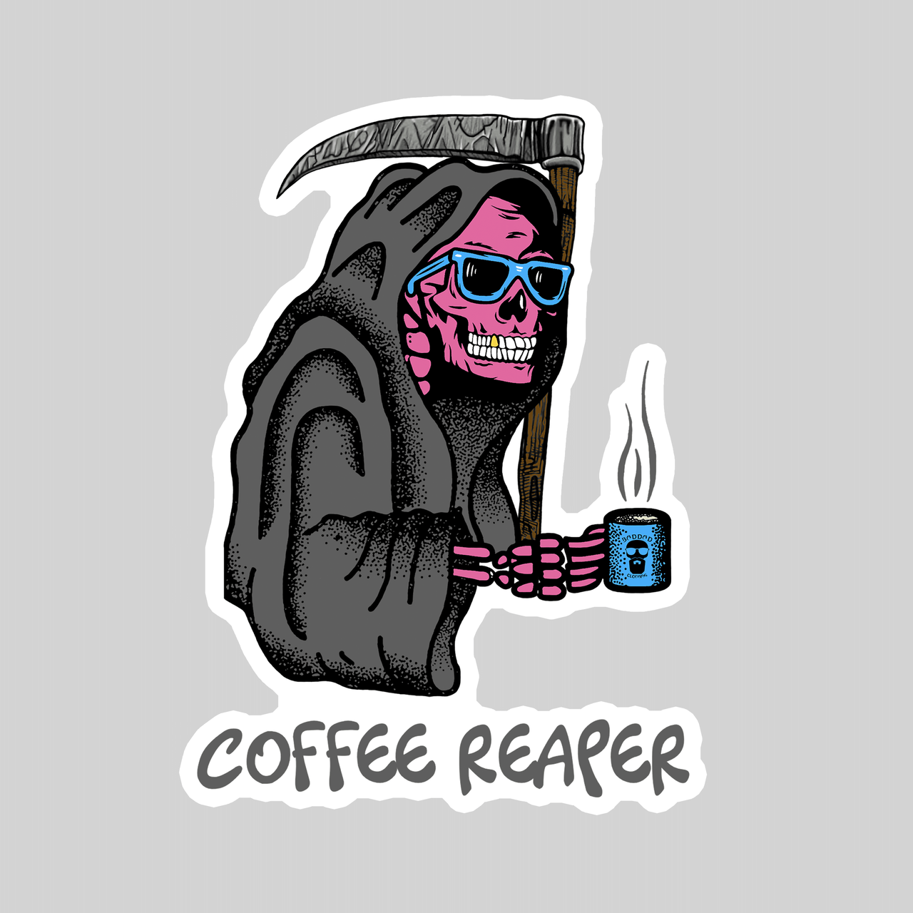 Coffee Reaper Sticker